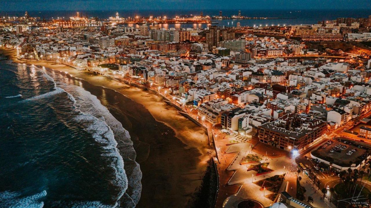 דירות לאס פאלמס דה גראן קנאריה Upscale***Las Canteras Beach***Balcony מראה חיצוני תמונה