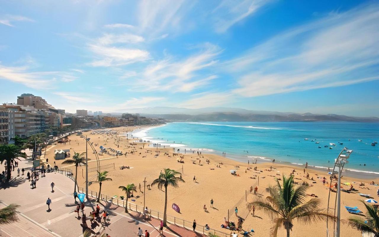 דירות לאס פאלמס דה גראן קנאריה Upscale***Las Canteras Beach***Balcony מראה חיצוני תמונה